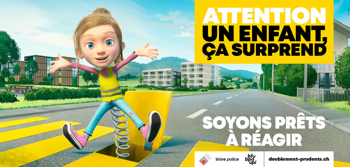 Attention un enfant ça surprend